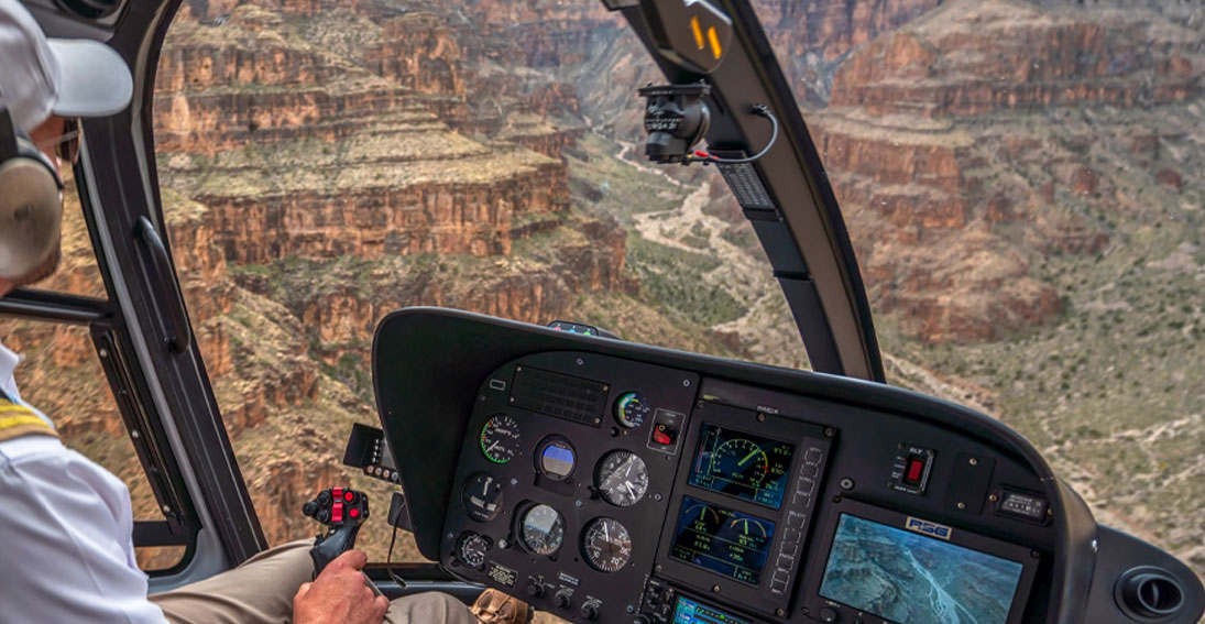 Enjoy extraordinary views with the H130 Helicopter air tours.