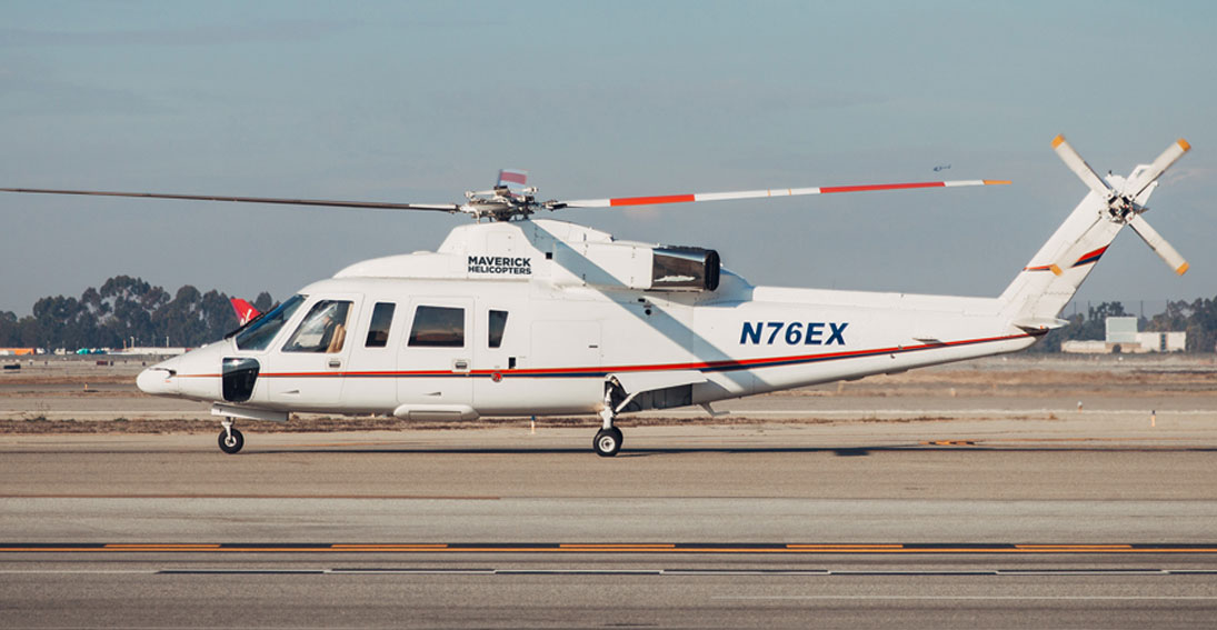 Sikorsky S-76 setting the golden standard for executive travel.