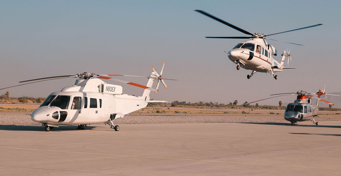 Experience the ultimate in private helicopter travel with Sikorsky S-76.