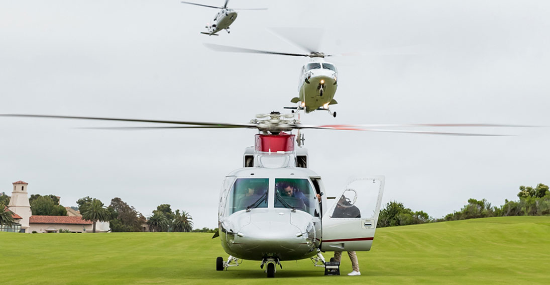 Explore the unrivaled comfort of Sikorsky S-76 aircraft.