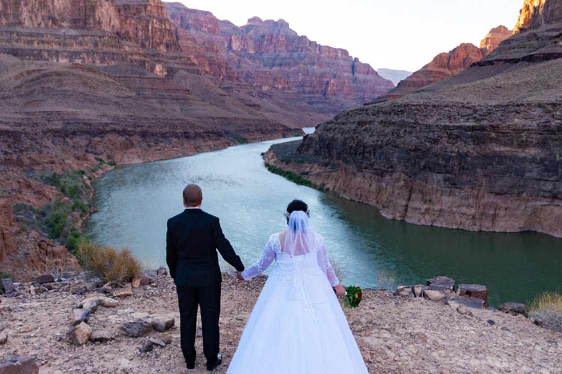 Desert Dreams Sunset Wedding