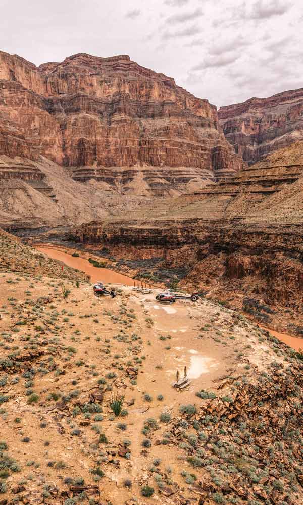 Helicopter tours to the Grand Canyon from Las Vegas