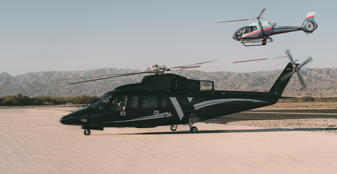 Escape the grind: Helicopter transport to Desert Festival Weekends