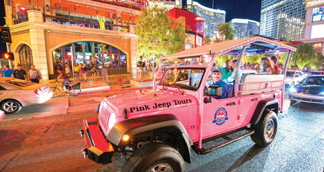 See Vegas Strip with a jeep and helicopter tour