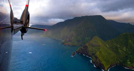 West Maui and Molokai air sightseeing tour