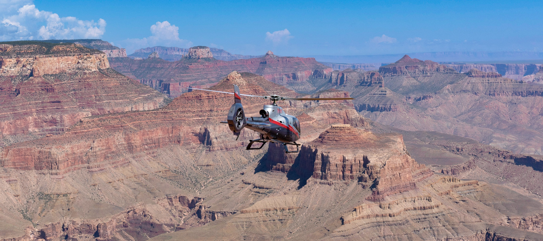 View of the Grand Canyon’s rugged cliffs and deep canyon formations