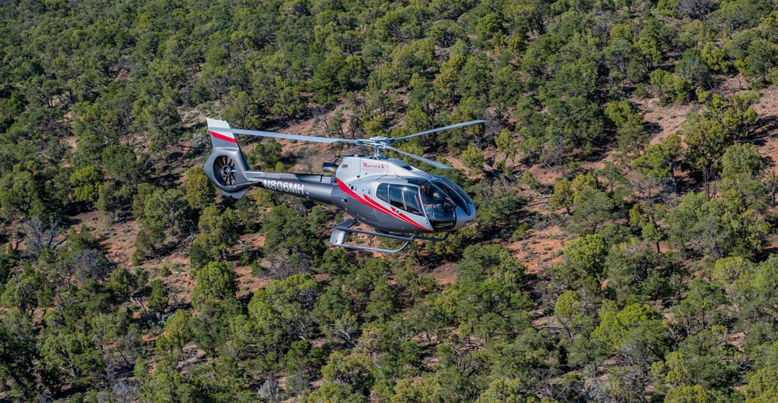 Fly over the beautiful Kaibab National Forest, home to the world's largest stand of ponderosa pines