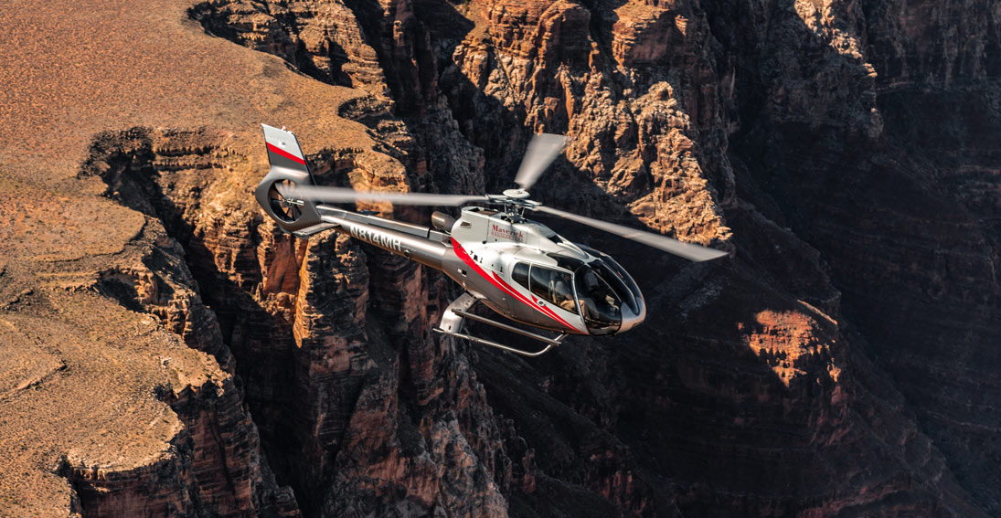 Experience fabulous bird's-eye views of the Grand Canyon