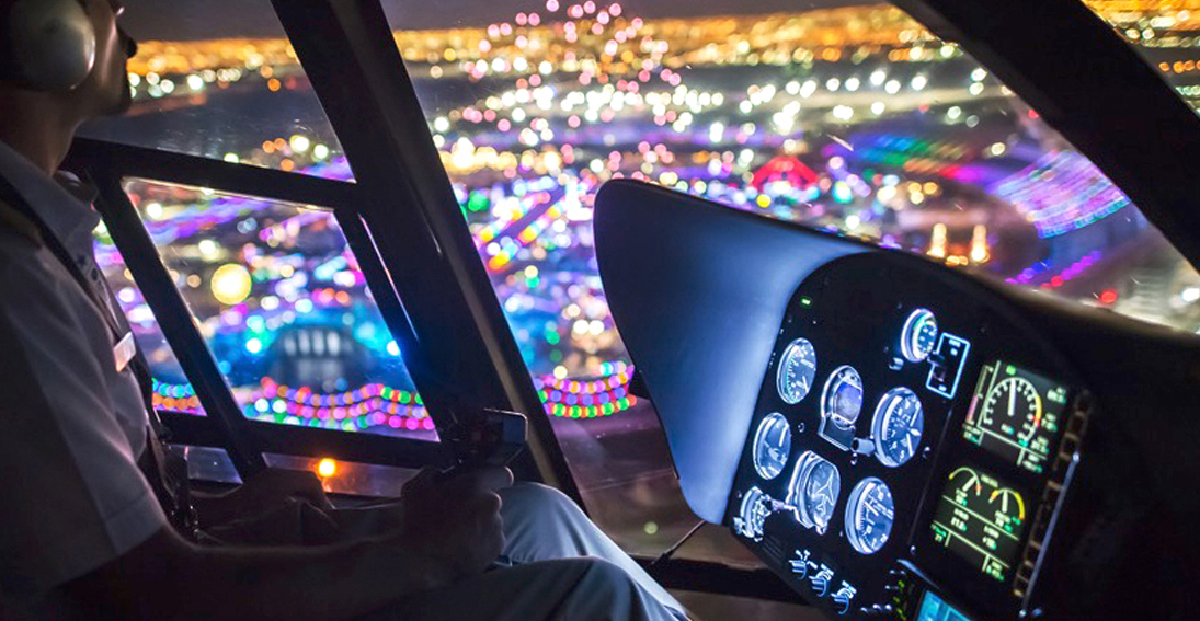 Helicopter Transfer to EDC Las Vegas Festival