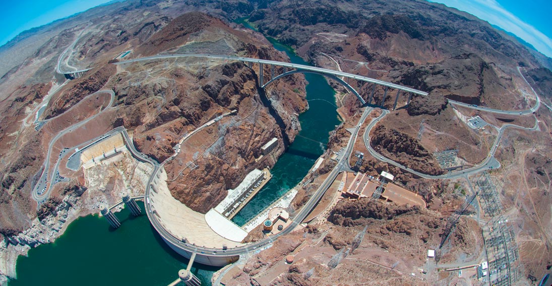 Capture views of iconic Hoover Dam and Lake Mead