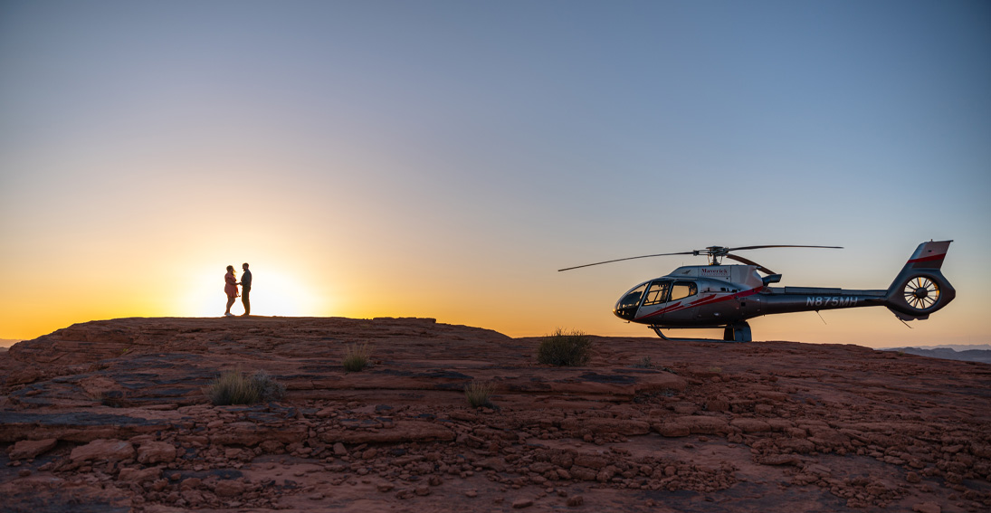 Enjoy stunning views with this romantic proposal package overlooking the Valley of Fire