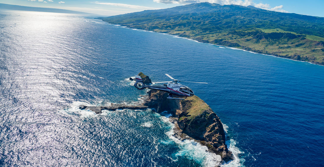 Up close and personal views of the beautiful waterfalls on your helicopter wedding